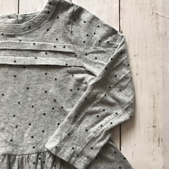 Baby Gap Star Long Sleeve Peplum Tee, size 4 - Picture 5 of 8